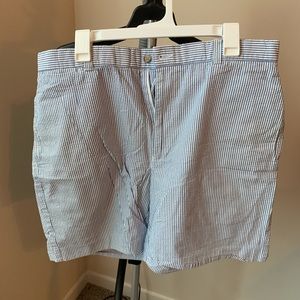 Men’s seersucker shorts